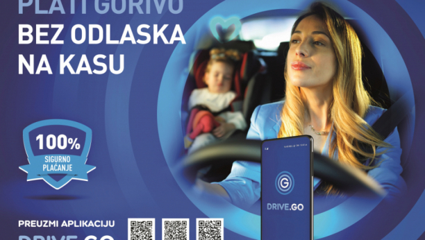 MOBILNA APLIKACIJA NIS-a OSVAJA TRŽIŠTE Više od četiri miliona litara goriva kupljeno uz Drive.Go mobilnu aplikaciju