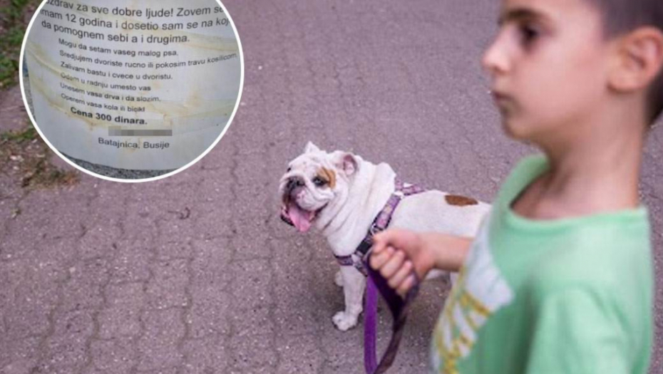 POHVALA ILI OSUDA Oglas malog Nebojše podelio Srbiju, a evo zašto su se odrasli posvađali oko toga!(FOTO)