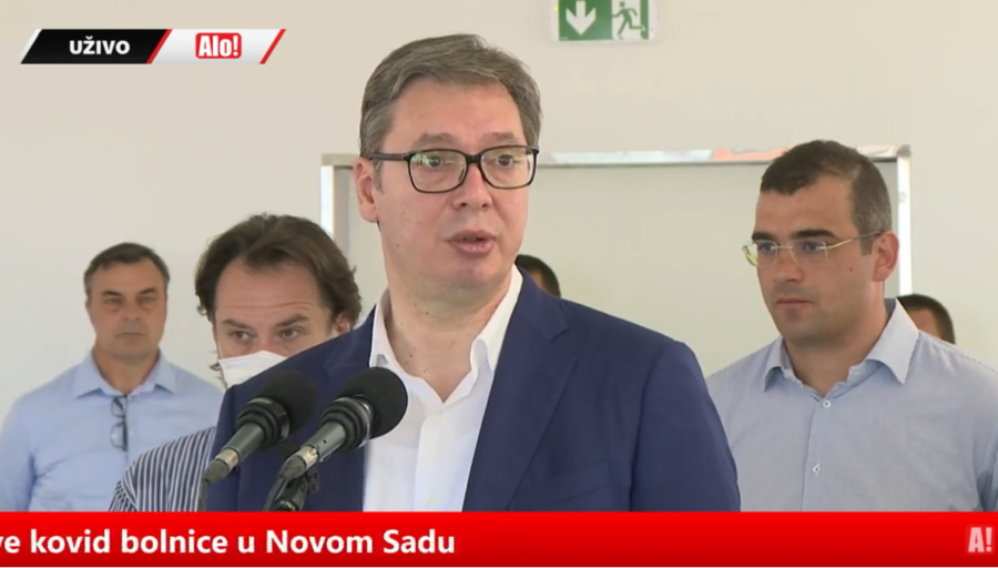 VUČIĆ U NOVOM SADU! 