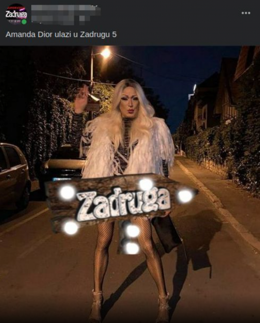 TRANSVESTIT ULAZI U ZADRUGU 5?! Druži se sa estradom, sa pojedinima je bila u vezi, a pominje ove pevače!