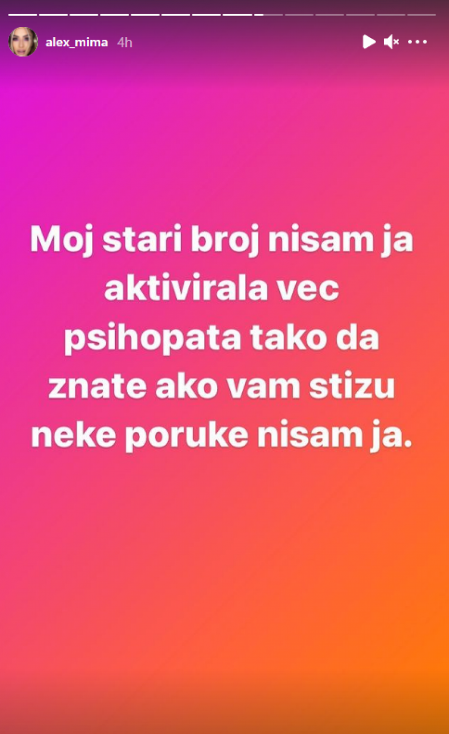 NA METI PSIHOPATE! Aleksandri Nikolić prete da će o njoj izaći razne stvari, a evo ko stoji iza svega!