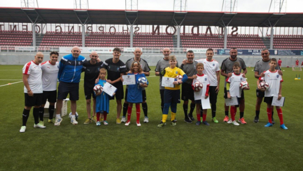 Uspešno realizovan šesti Italijanski fudbalski kamp za decu u Beogradu
