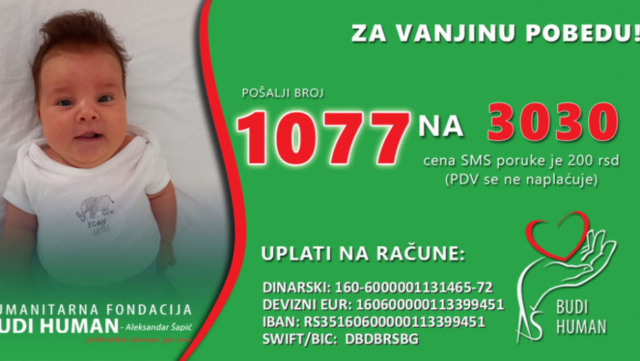 ZAJEDNO SMO JAČI Vanjina vojska organizovala humanitarni bazar za lečenje devojčice