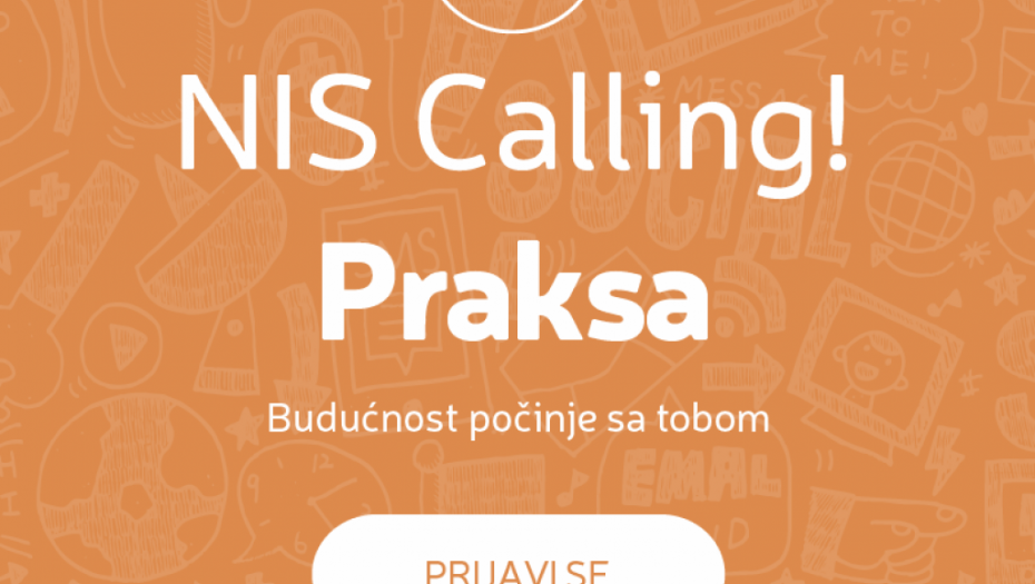 NIS pokreće peti ciklus studentske prakse "NIS Calling"