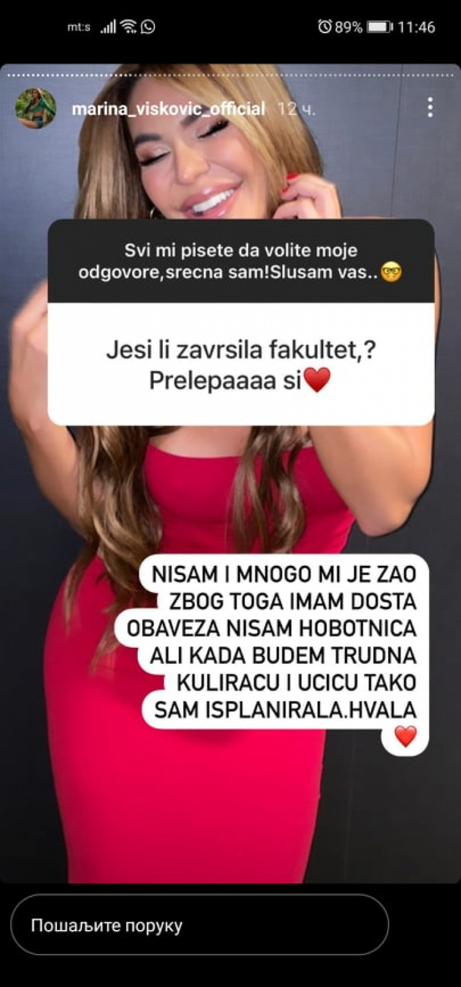 SKORO PA NEMOGUĆE: TO TEK KAD BUDE BILA TRUDNA Marina Visković isplanirala ozbijan poduhvat dok bude čekala bebu, a evo zašto je to najbolje vreme!