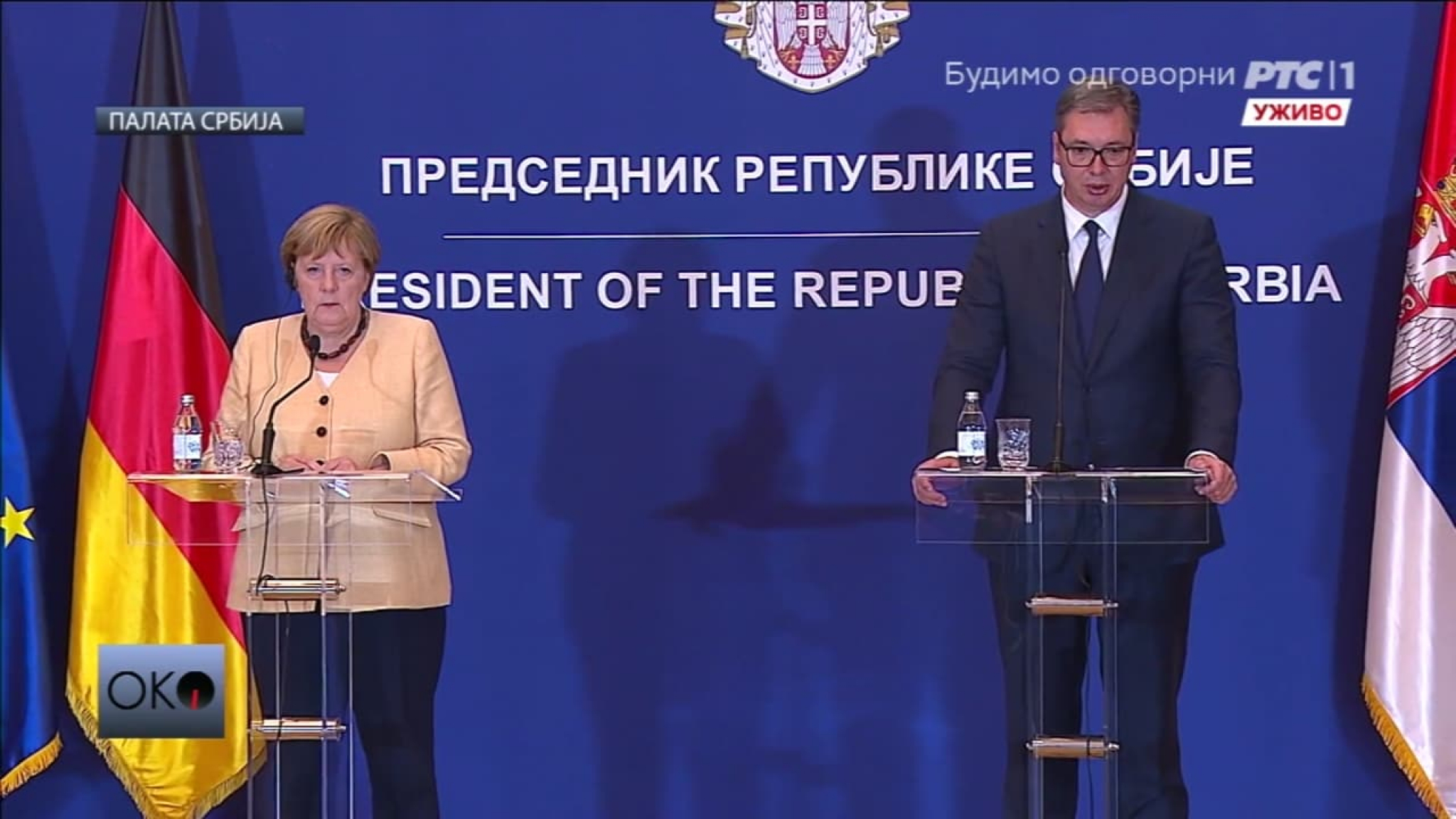 VUČIĆ DAO REČ Predsednik otkrio šta je obećao Angeli Merkel