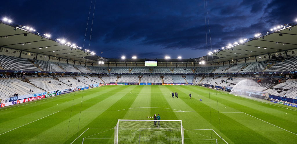 Arena uzivo. Стадион в Мальме 1958.