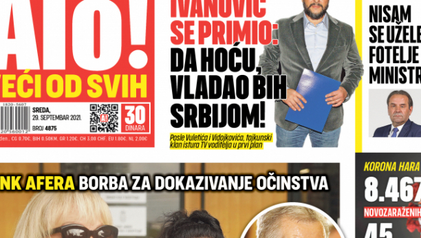 ĐILASOV KLOVN Ivanović se primio: Da hoću, vladao bih Srbijom