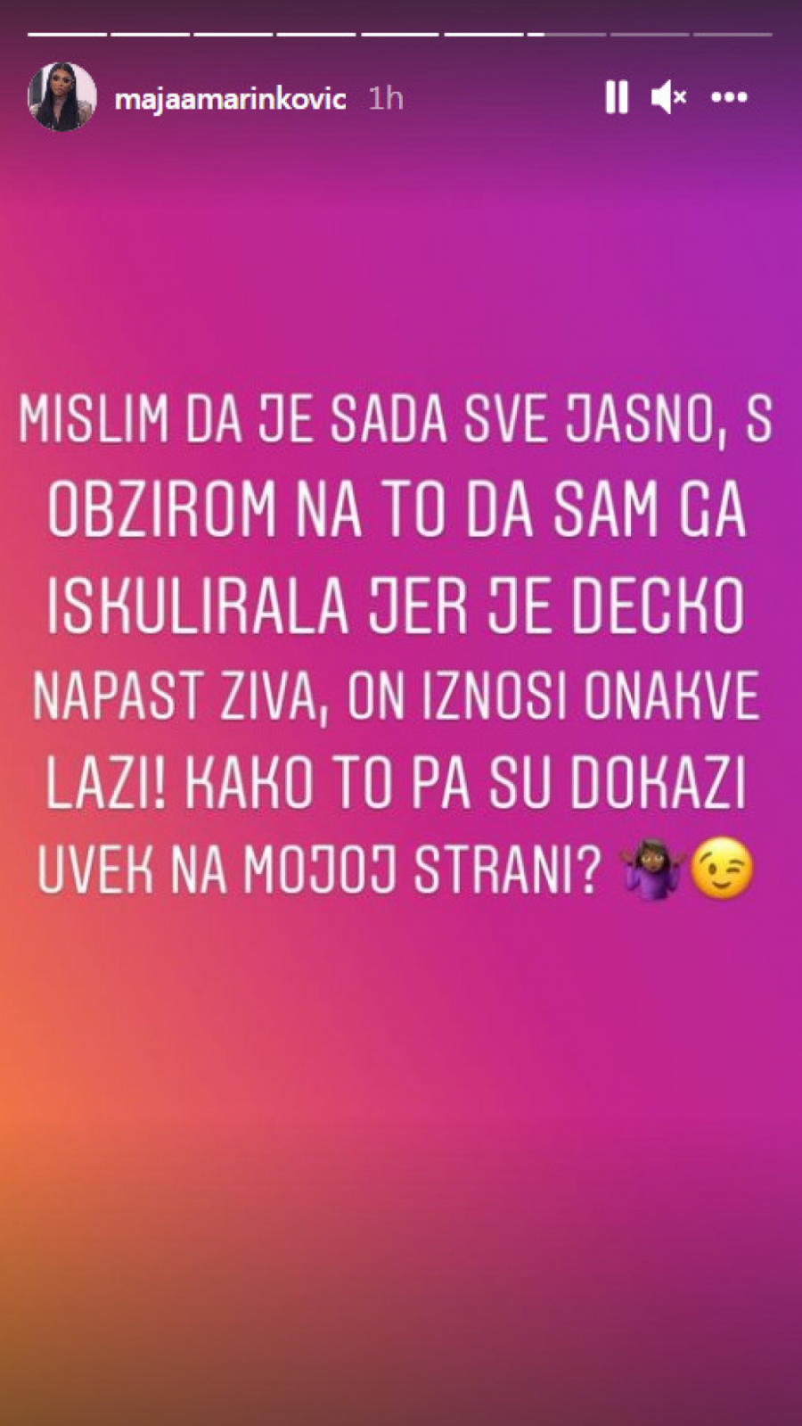 DNO DNA OD ČOVEKA! Maja Marinković objavila prepiske sa Brendonom i uputila mu žestoke uvrede!