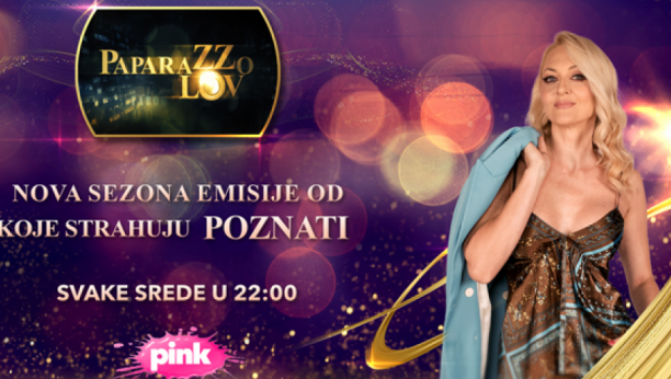 EMISIJA OD KOJE STRAHUJU POZNATI SE VRAĆA NA TV PINK Nova sezona „Paparazzo lova“ donosi ekskluzivne priče i velika iznenađenja!