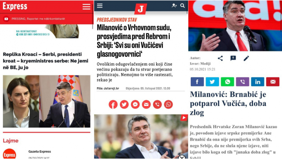 ŠTA JE ZAJEDNIČKO HRVATSKIM, KURTIJEVIM I ĐILASOVIM MEDIJIMA?! Mržnja prema Vučiću i uspesima Srbije!