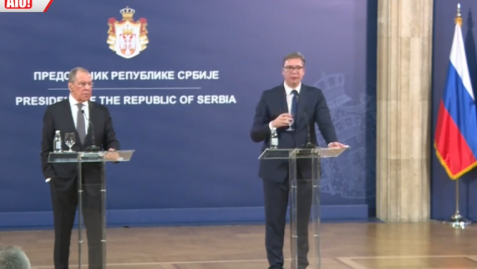 VAŽNO UKLJUČENJE IZ PREDSEDNIŠTVA Vučić i Lavrov: Postigli smo velike rezultate i važne dogovore! (VIDEO)