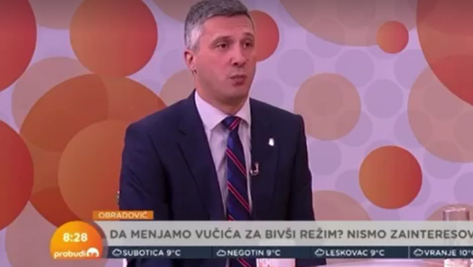 BOŠKO OBRADOVIĆ ODJAVIO ĐILASA I MARINIKU TEPIĆ Kako mislite da pobedite Vučića, tvrdnjom da su Srbi počinili genocid?!