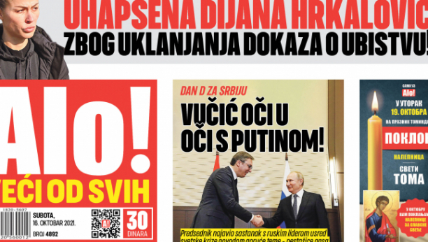 DAN D ZA SRBIJU Vučić oči u oči s Putinom!