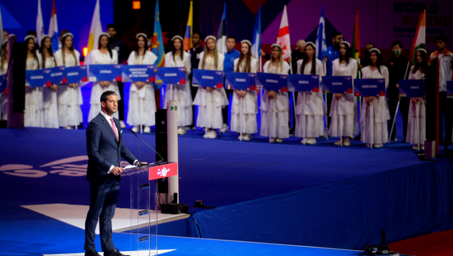 SRBIJA, ZEMLJA OGROMNOG SPORTSKOG UGLEDA! Udovičić na otvaranju SP u boksu: Dobrodošli u zemlju šampiona!