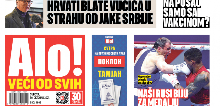 POZADINA LAŽI IZ KOMŠILUKA Hrvati blate Vučića u strahu od jake Srbije