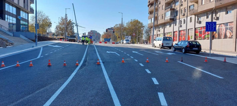 OBEĆANO - ISPUNJENO Danas je otvorena za saobraćaj nova saobraćajnica dužine oko 130 metara u Vojvode Stepe (FOTO)