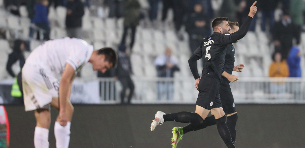 PARTIZAN BOLJI OD ČUKARIČKOG Pobednik odlučen golovima defanzivaca u prvom poluvremenu, povreda Zdjelara (FOTO GALERIJA, VIDEO)