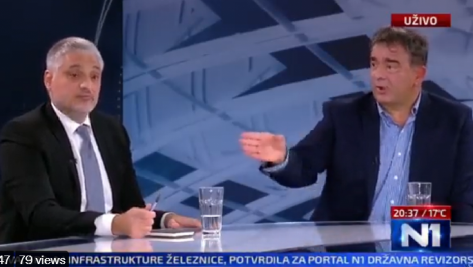 PANIKA U STUDIJU TELEVIZIJE N1 Medojević napravio haos, raskrinkao Šolaka i njegove Vijesti!