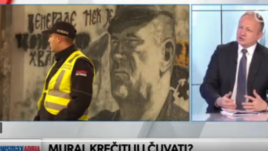 ĐILAS ĆE PREKREČITI MURAL RATKU MLADIĆU Ne treba da postoji, promenićemo vlast! (VIDEO)