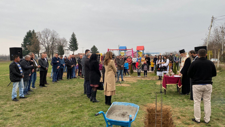 Kancelarija za KiM položila kamen temeljac za vrtić u Goraždevcu