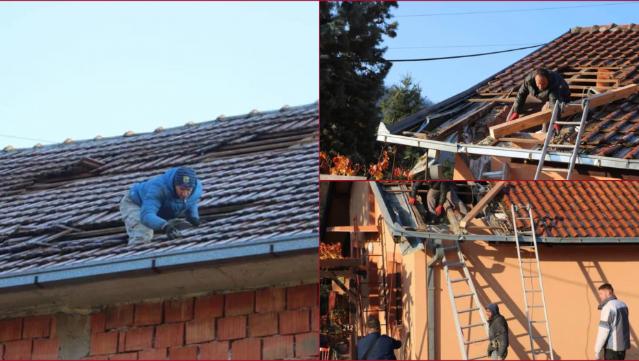 POČELA OBNOVA OŠTEĆENIH KUĆA U LEŠTANIMA Broj telefona koji građani treba da pozovu