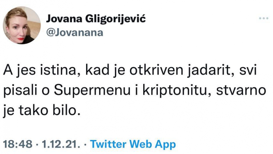 ISTINA SE NE MOŽE SAKRITI Opozicioni novinari priznali: Pisalo se o jadaritu i Supermenu u doba Đilasa