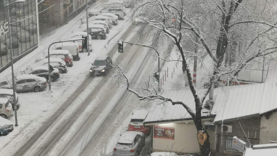 SNEG PRAVI HAOS ŠIROM SRBIJE Jak vetar pravi ogromne smetove, drvo se obrušilo na automobile (FOTO/VIDEO)