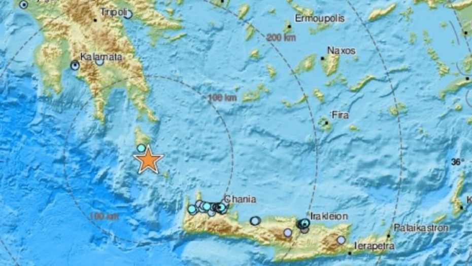 JAK ZEMLJOTRES POGODIO GRČKU Osetio se od Atine pa sve do Krita
