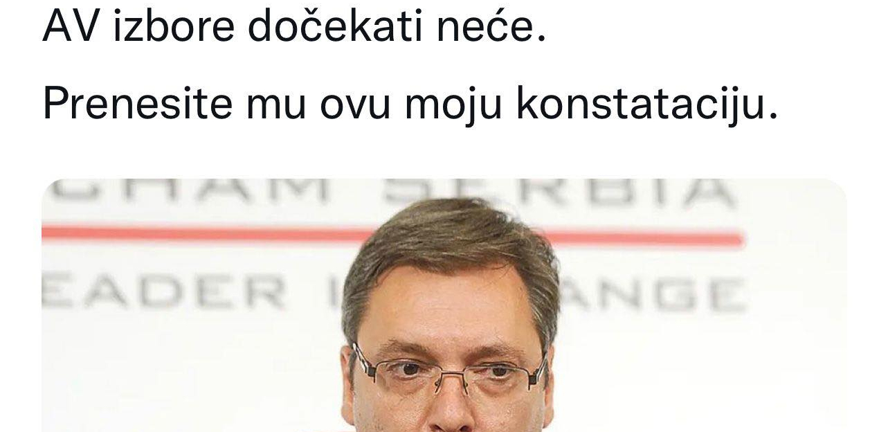 STRAVA I UŽAS! Đilasovac javno preti Vučiću ubistvom (FOTO)