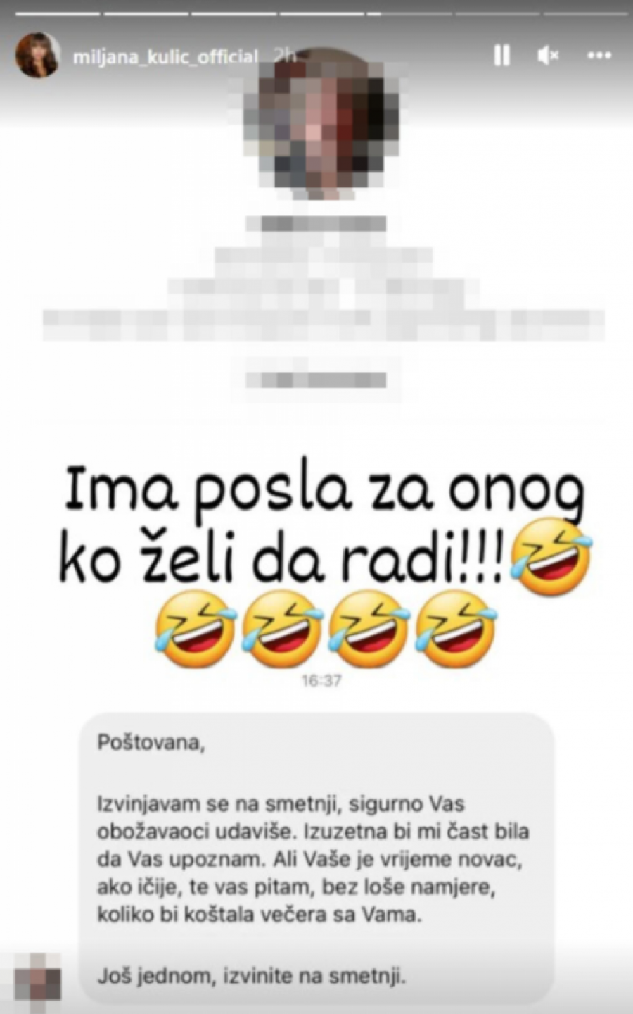 ISPLIVALE ŠOK PREPISKE! Miljanu Kulić nepoznati muškarac pitao za cenu, ovo je njen odgovor!