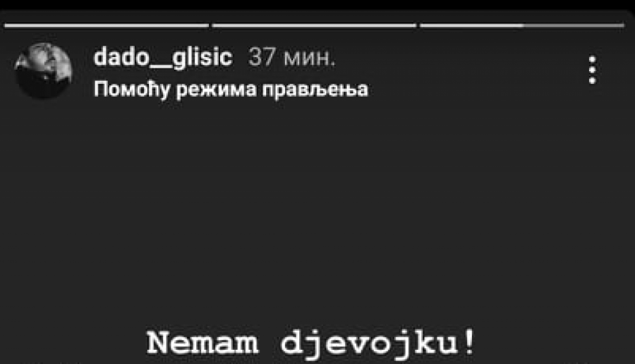 NAKON VESTI O POMIRENJU! Oglasio se Dado Glišić i otkrio šta se dešava sa njim i Zerinom Hećo!