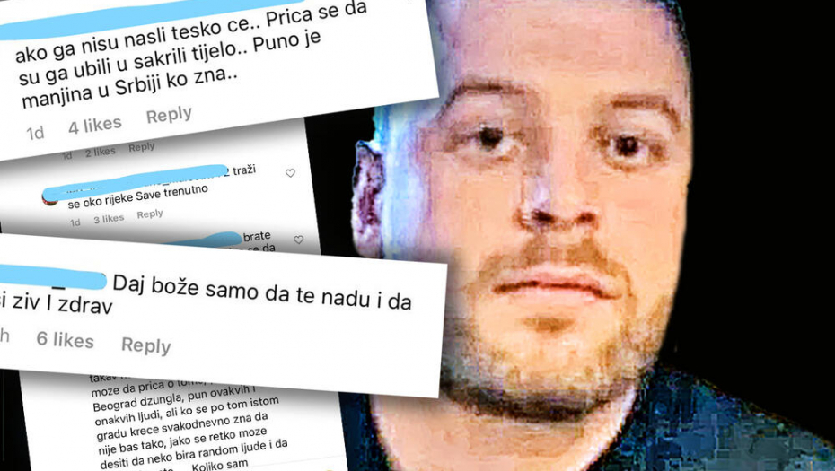 "ZAHVALI SE SVOJIM DRUGARIMA, ČUJE SE DALMATINSKI NA SNIMCIMA "Sulude teorije Instagram prijatelja nestalog Splićanina, pominju i da je ubijen?!