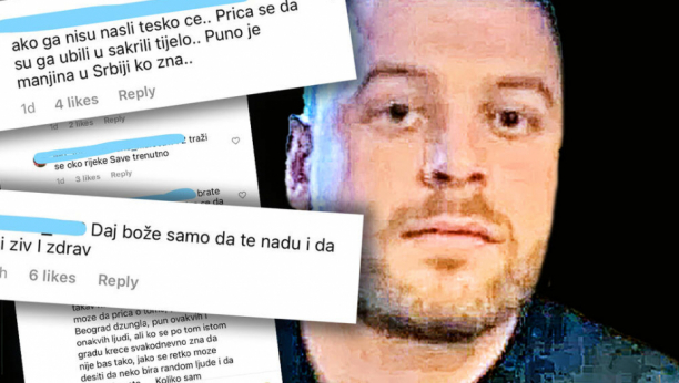 "ZAHVALI SE SVOJIM DRUGARIMA, ČUJE SE DALMATINSKI NA SNIMCIMA "Sulude teorije Instagram prijatelja nestalog Splićanina, pominju i da je ubijen?!