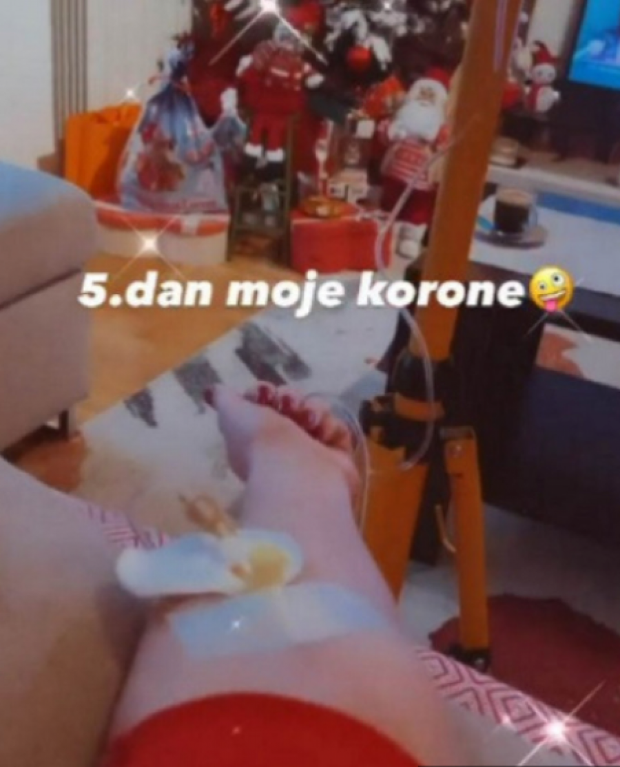 STRES, PAD IMUNITETA! Bojana Lazić morala hitno da primi infuziju, već pet dana se bori sa koronom! (FOTO)