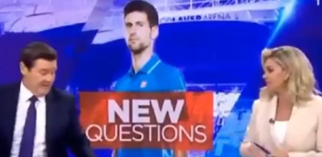 NOVAK JE LAŽLJIVI SE*ONJA! Skandalčina uživo u programu! Australijski voditelji najstrašnije izvređali Đokovića! (VIDEO)