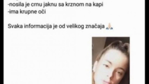 POJAVILA SE NESTALA DEVOJKA IZ NOVOG SADA Juče je otišla do radnje, kući se vratila jutros