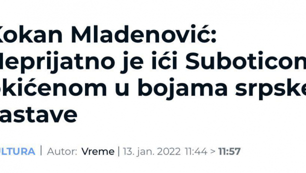 ZLO I NAOPAKO Đilasovcima smeta naša zastava usred Srbije, traže da se stidimo