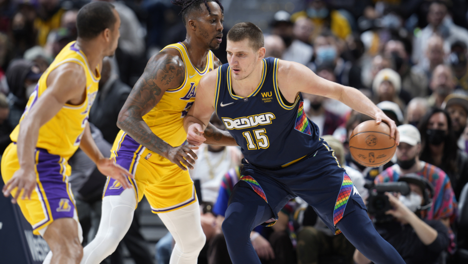 JOKIĆ SE POIGRAVAO! Tripl-dabl za 20 minuta, Denver razbio Lejkerse!