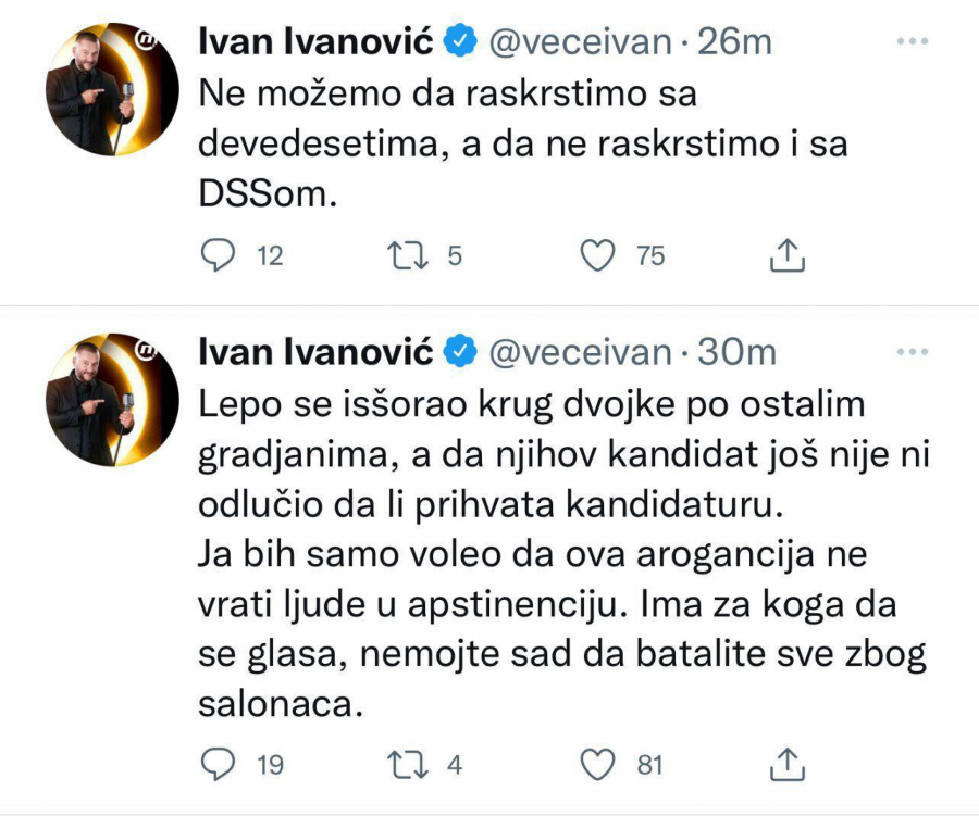 IVAN IVANOVIĆ UNIŠTIO ĐILASOVCE 