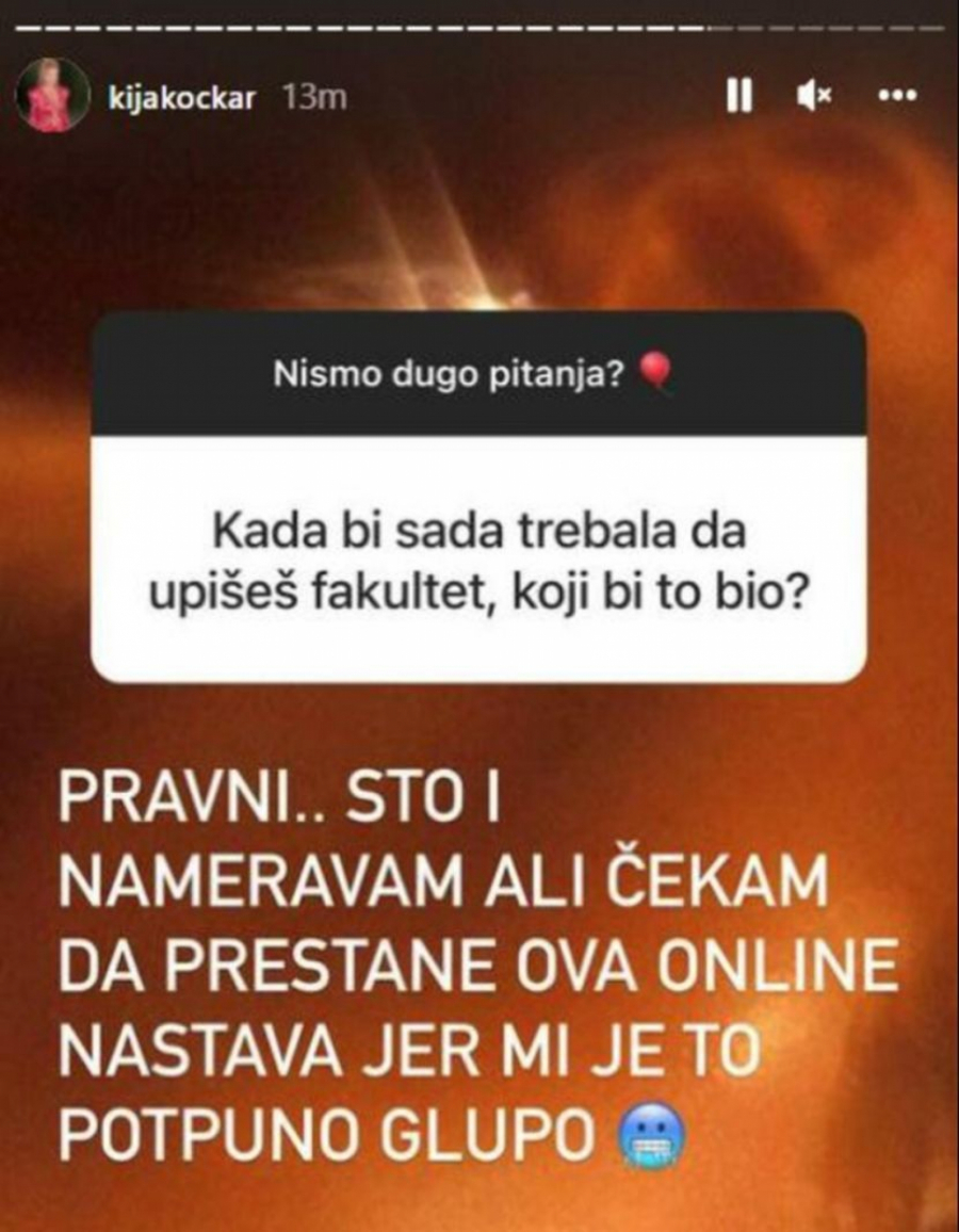 KIJA UPISUJE FAKULTET! Pevačica presekla, evo čime će se baviti u životu, a ovo je razlog njene iznenadne odluke!