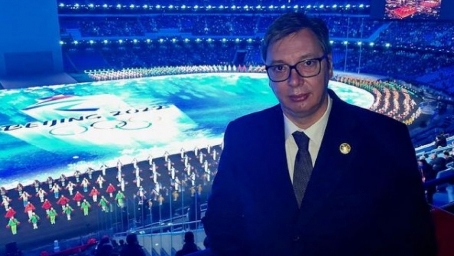 SVU SREĆU IM ŽELIM! Oglasio se predsednik Vučić iz Pekinga (FOTO)