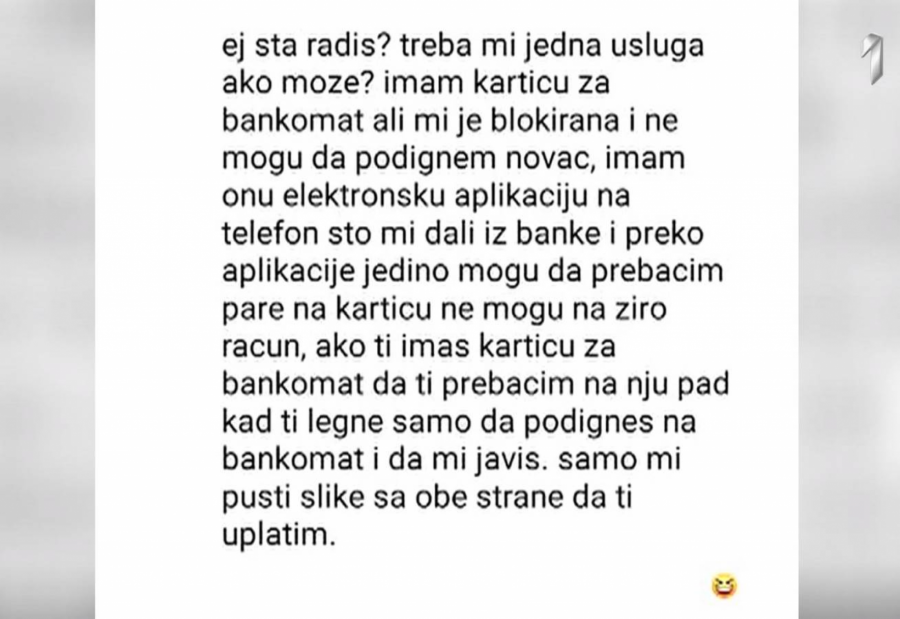 NA OVU PORUKU NA FEJSBUKU NIKAKO NE ODGOVARAJTE Skinuće vam sve pare sa računa, a jedna žena iz Srbije ostala je i bez kuće