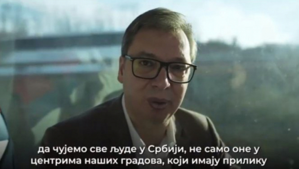 PREDSEDNIK VUČIĆ POSLAO VAŽNU PORUKU Zajedno možemo sve (VIDEO)