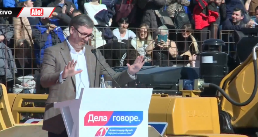 PREDSEDNIK U MEROŠINI! VIŠE OD 20.000 LJUDI NA SKUPU Vučić: Dela niko ne može da ospori! Do konačne pobede! Živela Srbija (FOTO/VIDEO)