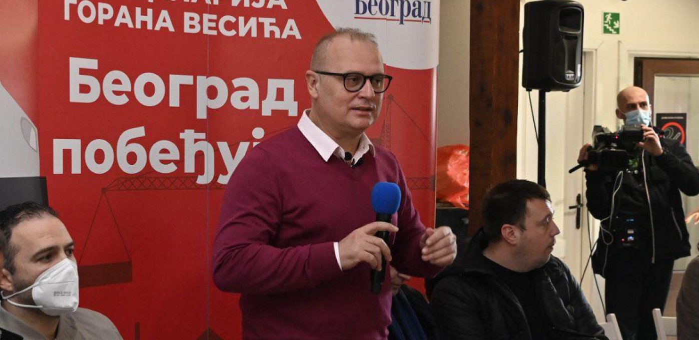 "BEOGRAD JE MESTO ZA SVE LJUDE!" Vesić posetio gradjane u Marinkovoj Bari i obrćao im jednu važnu stvar! (FOTO)