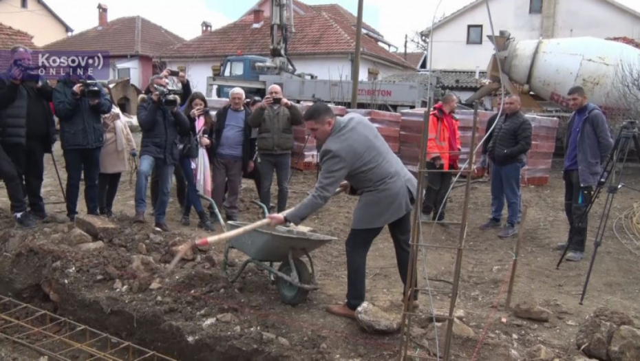 KUĆA ZA ĐORĐEVIĆE U GRAČANICI Počela izgradnja doma za socijalno ugroženu porodicu, finansira Kancelarija za KiM