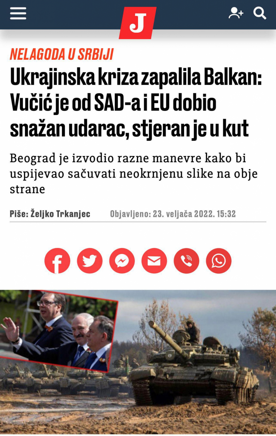 HRVATSKI MEDIJI SE SEIRE NA UKRAJINSKI KONFLIKT Fantaziraju o 