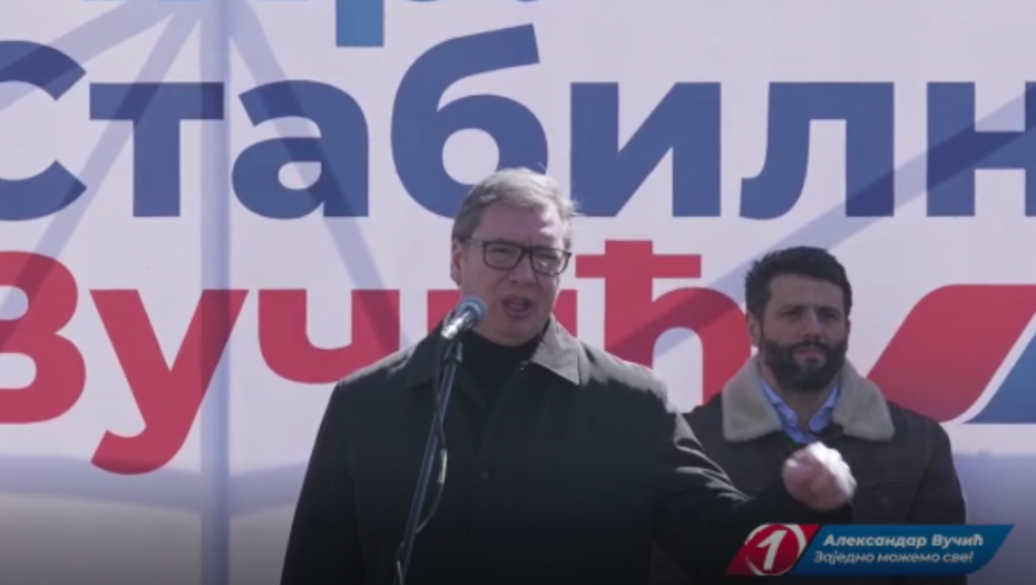 PREDSEDNIK VUČIĆ POSLAO SNAŽNU PORUKU Budućnost pripada onima koji grade, a ne onima koji ruše (VIDEO)