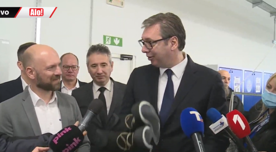 PREDSEDNIK VUČIĆ U VRANJU Lepo je kada vam dođe Nemac ovde! U Teklasu će biti zaposleno oko 1.500 ljudi (FOTO/VIDEO)